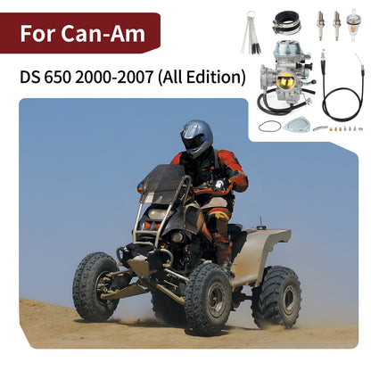 Carburetor with Throttle Cable for Can-Am DS650 (2000–2007)