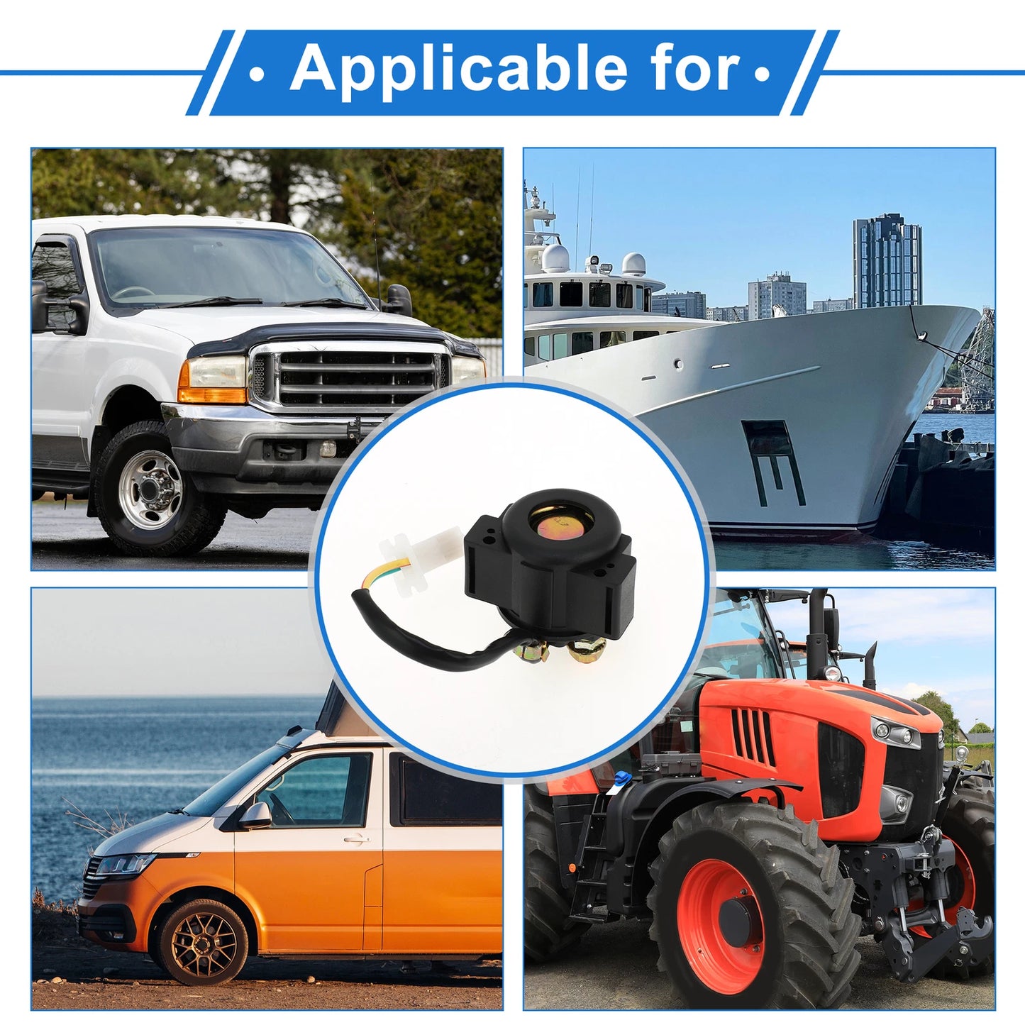 1 Pc Waterproof Auto Relay for Honda TRX300 Fourtrax 300 (1988-2000)