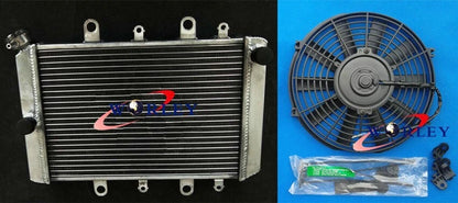 Aluminum Radiator with Fan for Yamaha Grizzly Kodiak 700 (2016–2019)