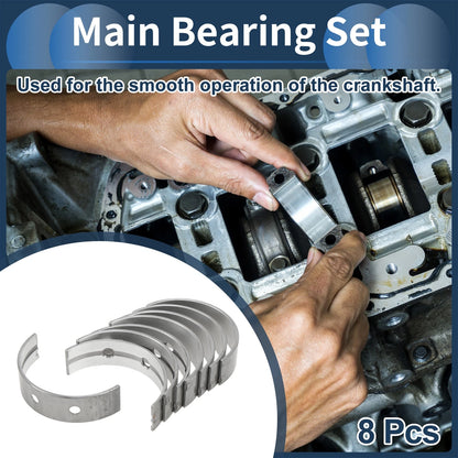 Main Bearing Set No. 1170162021 for Toyota Camry 2.5L V6 (1988–1991)