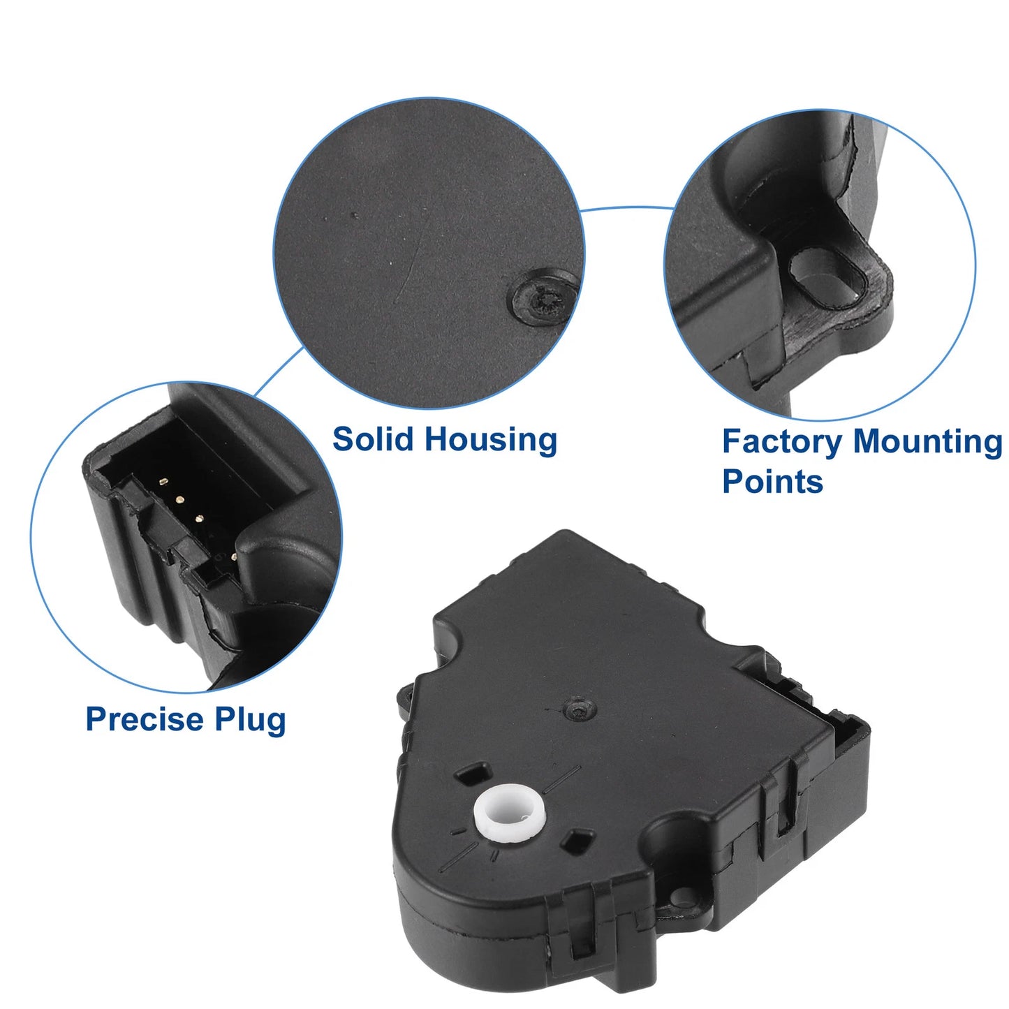 2X HVAC Blend Door Actuator for Ford Fusion (2010–2012) AE5Z19E616A
