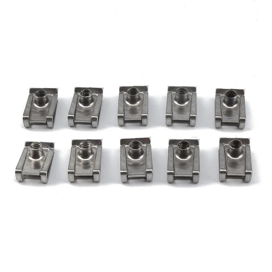 200x Fairing Bodywork Panel Reed U Clip Fastener for Car Motorcycle AU