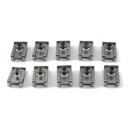200x Fairing Bodywork Panel Reed U Clip Fastener for Car Motorcycle AU