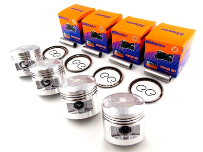 Piston Set for Honda CB500/K (1971–1973) 0.5mm O/S 56.5mm Rings Pin Clips