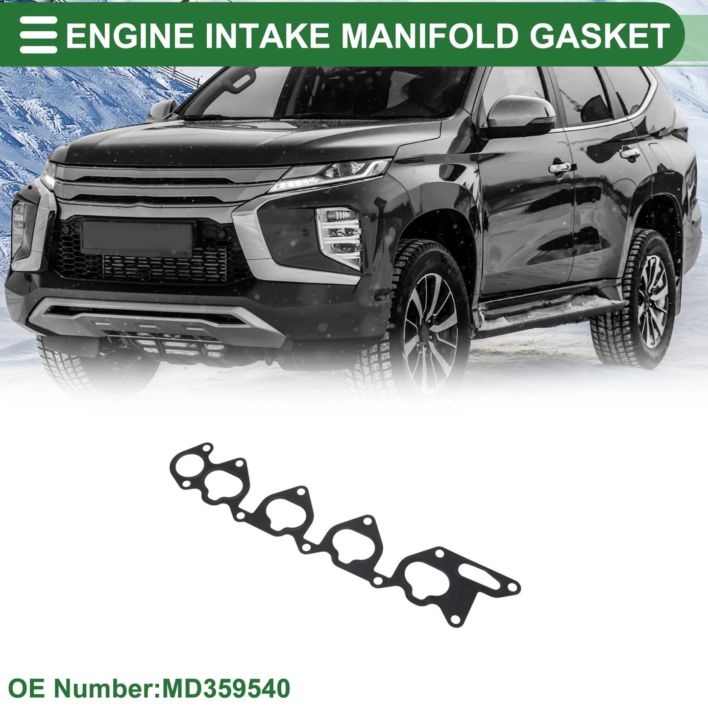 Engine Intake Manifold Gasket for Mitsubishi Pajero (2001–2007) No.MD359540