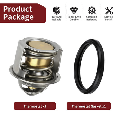 Thermostat with Gasket for Kawasaki KLX250 KLX250S (2006–2007, 2009–2020)