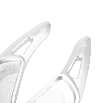 Silver Tone Steering Wheel Shift Paddle Cover for BMW X3 X4 X5 M5 Z4