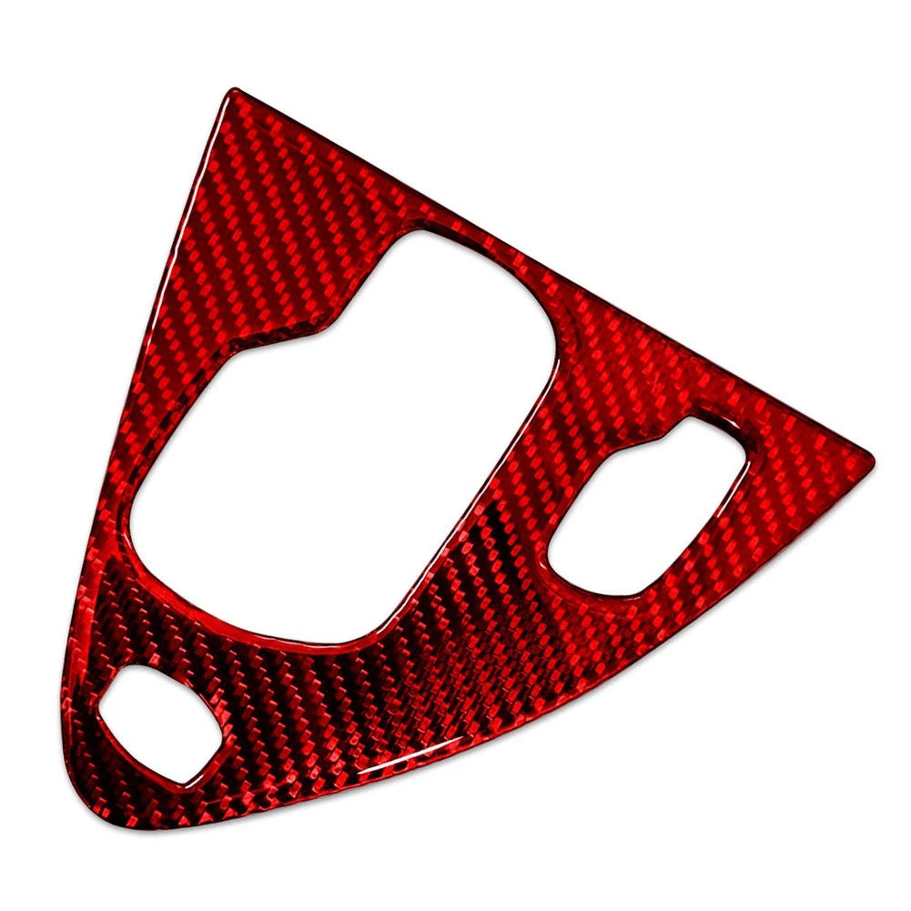 Gear Shift Panel Cover Trim for BMW 6 Series E63 E64 (2004–2010) Red RHD