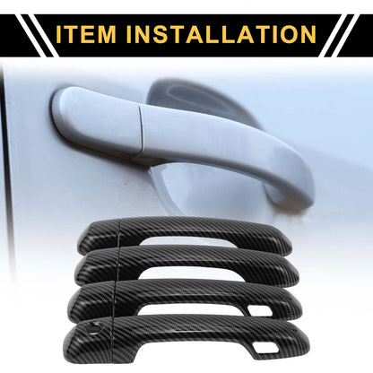 Set of 4 Exterior Door Handle Covers for Toyota 4Runner (2010–2019)