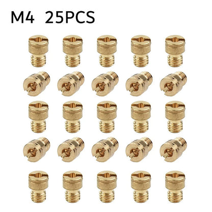 Main Jet 25pcs Carburetor Nozzle for 4-Stroke Scooters