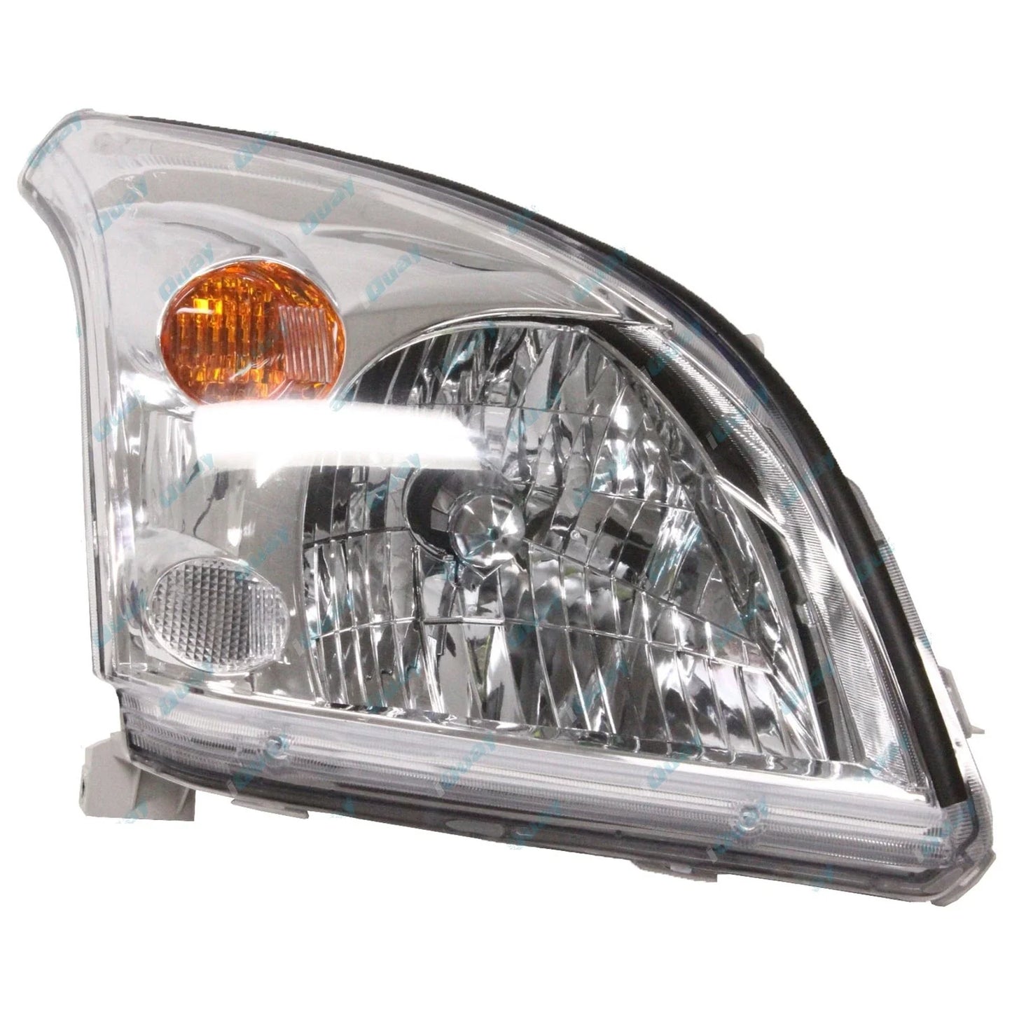 Chrome HeadLights PAIR LH+RH for Toyota Landcruiser Prado 120 Series 02~09 SUV