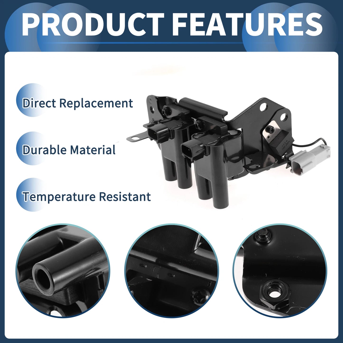 Ignition Coil Pack No.V53-70-0004 for Hyundai Accent (2001–2005)