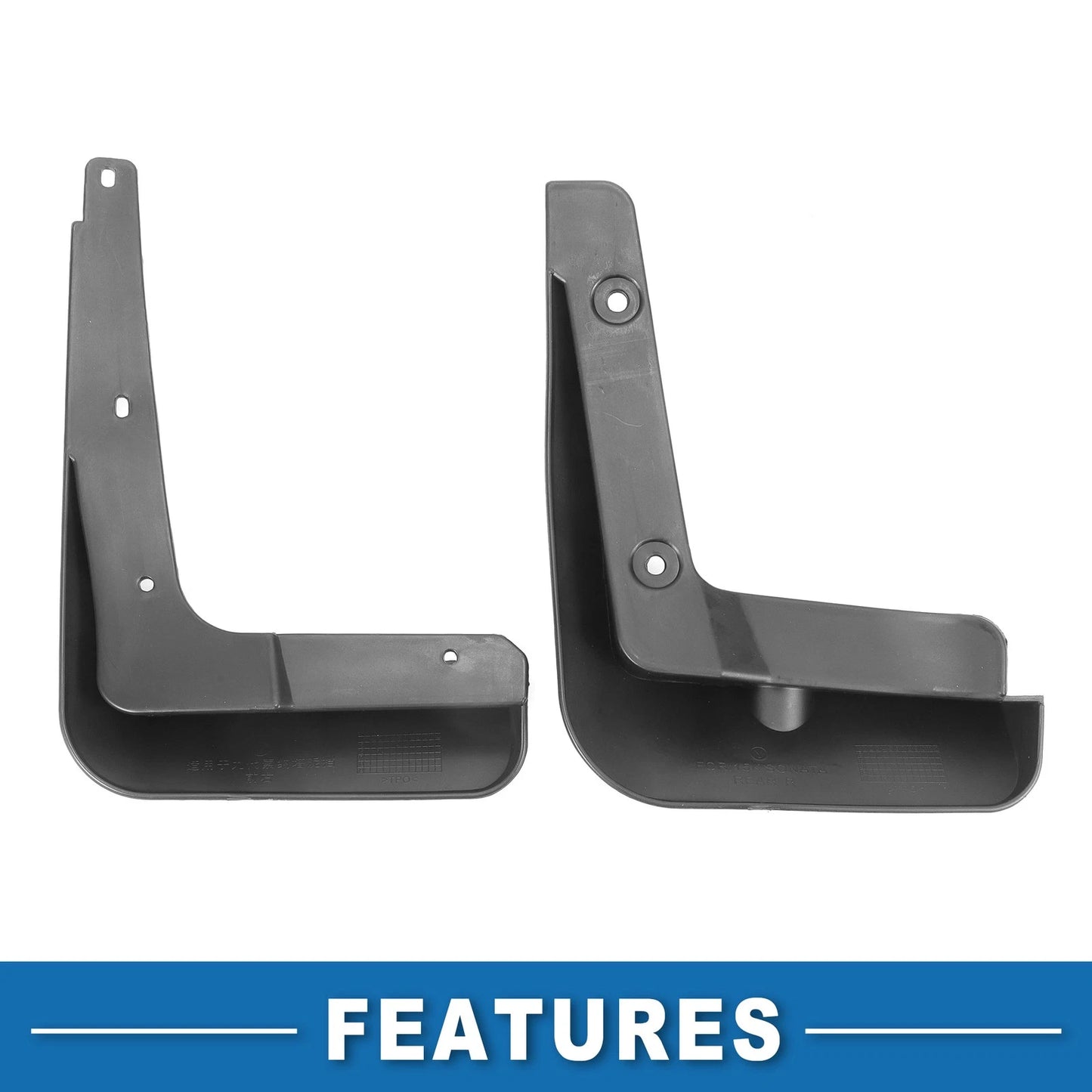 Mud Flap Splash Guard Set for Hyundai Sonata Sedan (2015–2016)
