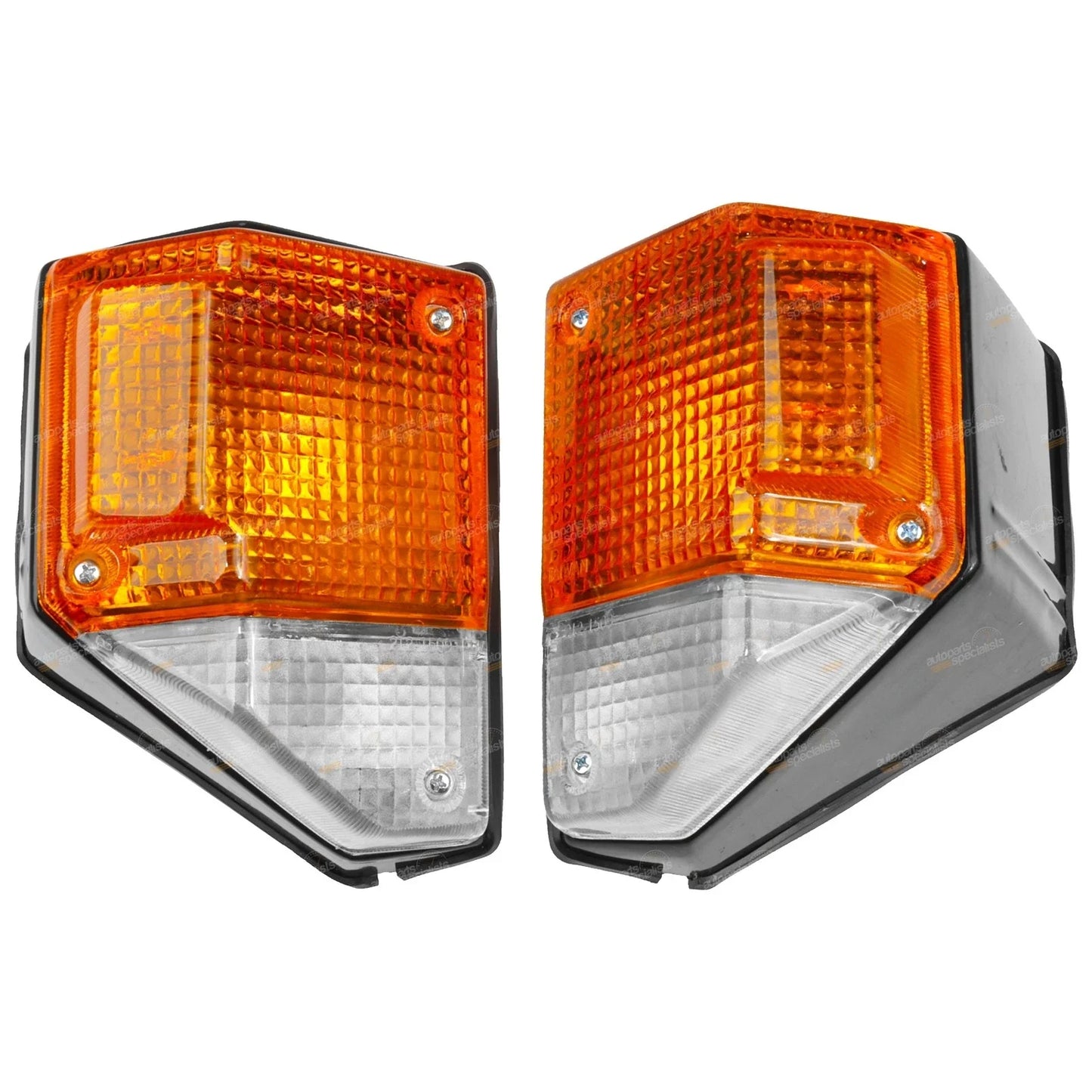 LH+RH Front Corner Lights 2 x for Toyota Landcruiser 70 75 (1985–1999)
