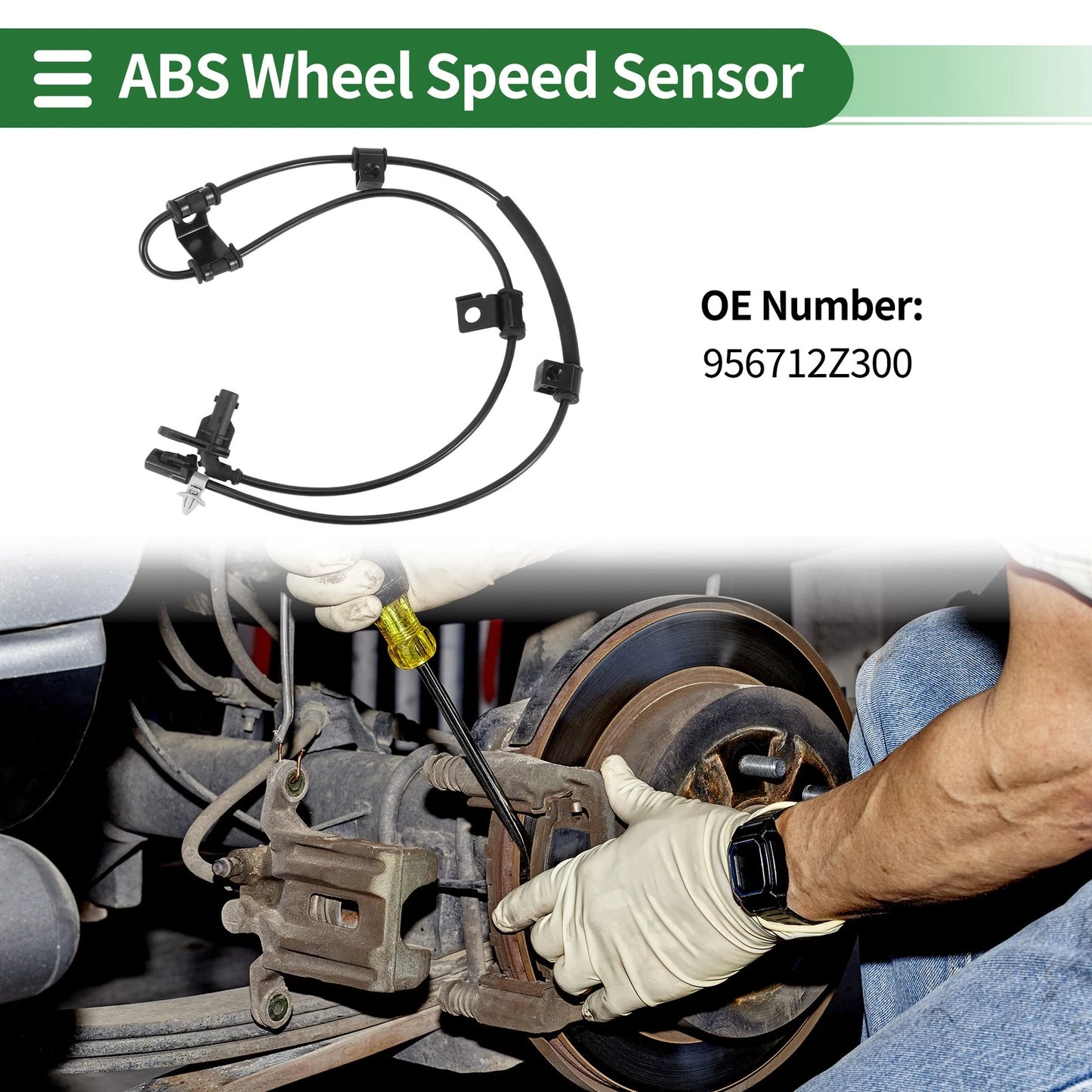 ABS Wheel Speed Sensor No. 956712Z300 for Hyundai Ix35 (2010–2017)
