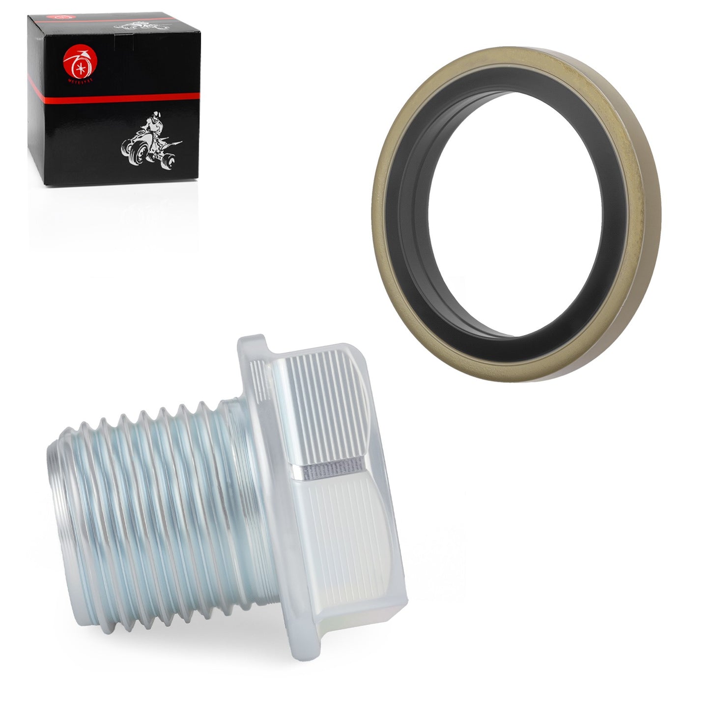 Oil Drain Plug & Gasket for Suzuki GSXR 600 750 1000 Hayabusa (2000–2023)