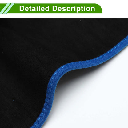 Dashboard Dash Cover Mat for BMW X3 (2011 - 2017) Black Blue