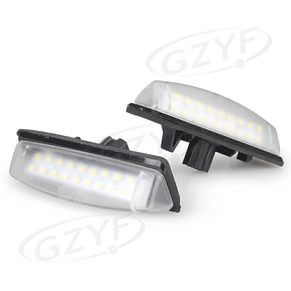 White SMD LED License Plate Lamps for Lexus IS200, Toyota Camry