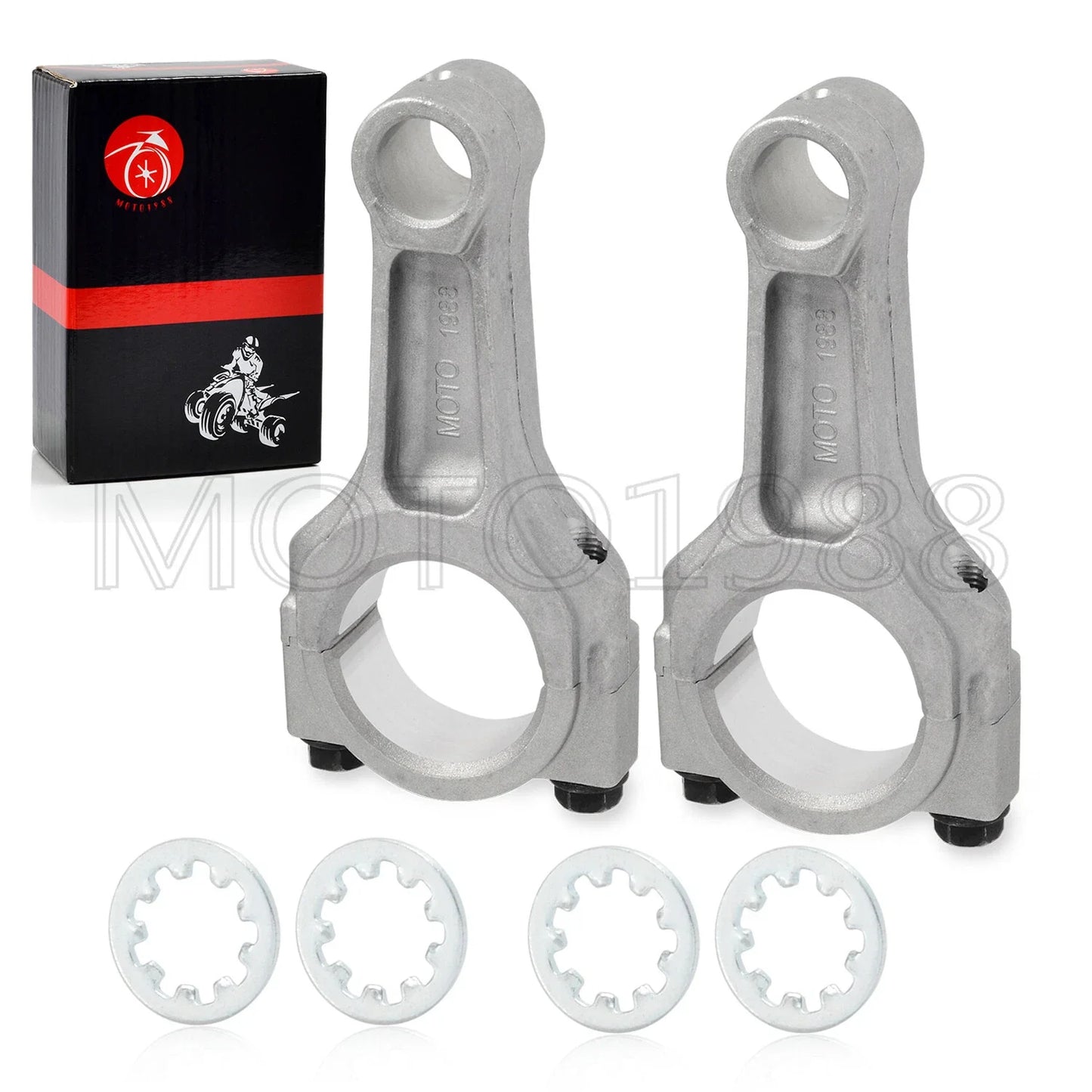 2 x Connecting Rod For EZGO Golf Cart Fuji Robin Engine (1991–2008)