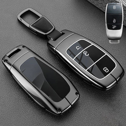 Zinc Alloy TPU Car Key Fob Case Cover for Benz A B C E S G GLA GLB GLC GLE GLS