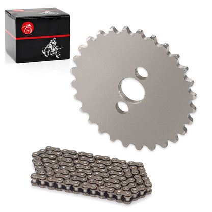 Camshaft Sprocket & Timing Chain for Honda XR80 XR80R XL80S (1979–1999)