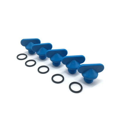 Set of 5 Engine Block Drain Plugs for Mercruiser