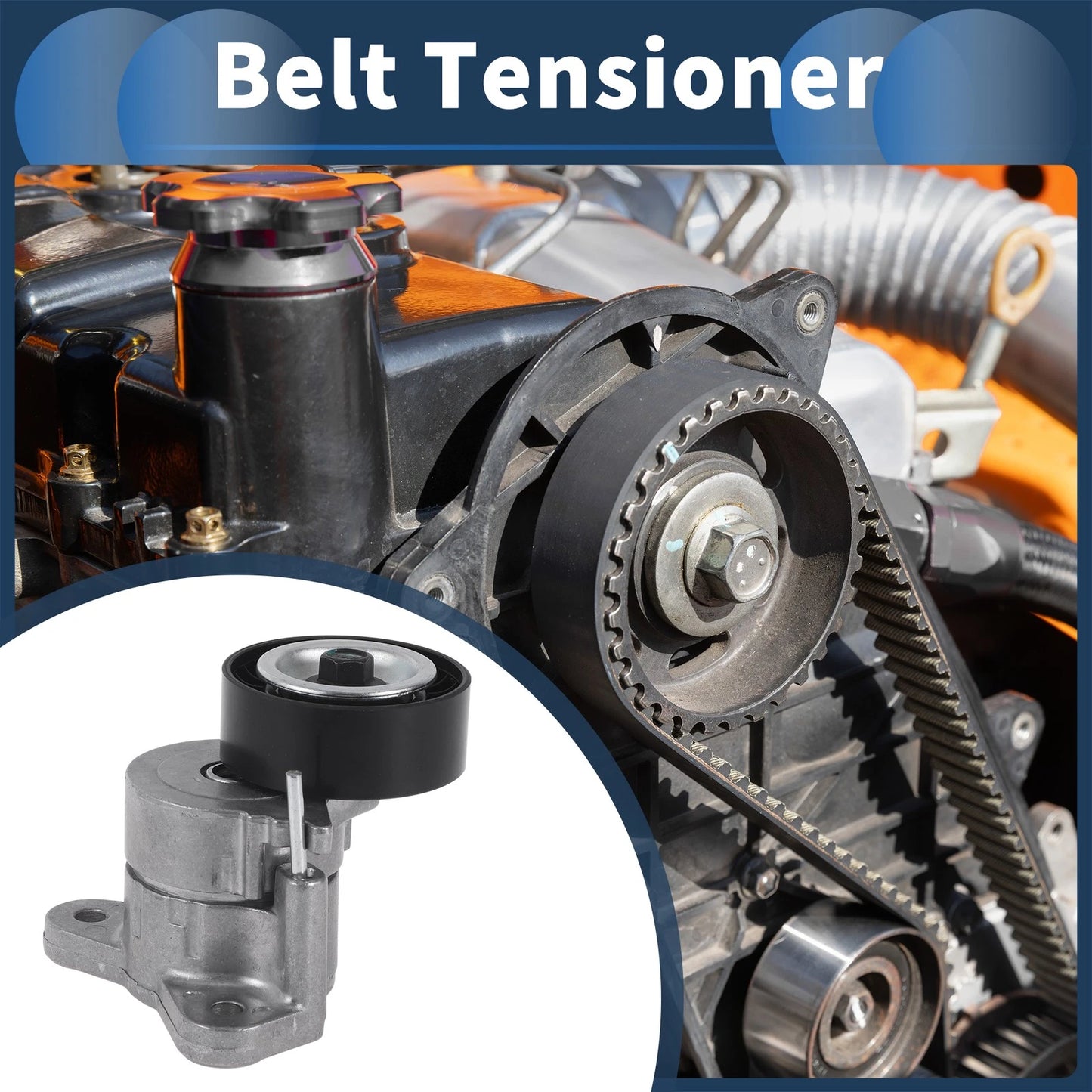 Belt Tensioner for Mitsubishi Outlander (2003–2006) No. 5751H7/5751G5 Metal