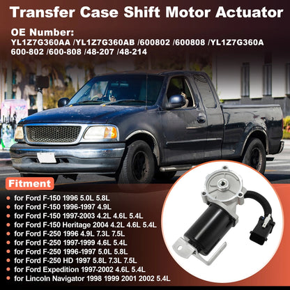 600-802 Transfer Case Shift Motor Actuator for Ford F-150 F-250 Expedition (1997–2003)