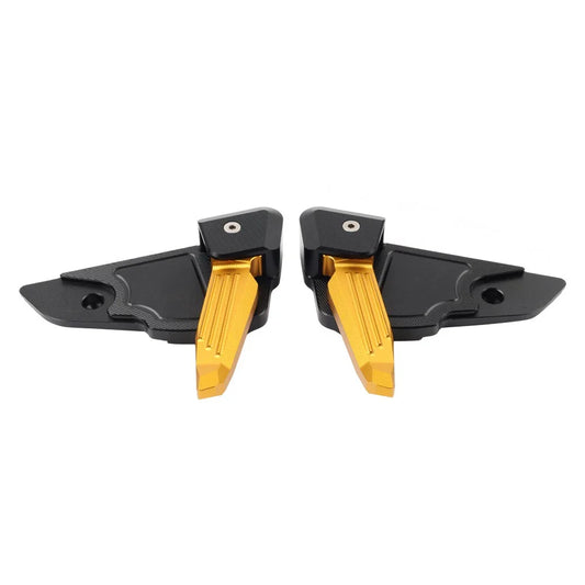 Gold Rear Passenger Foot Pegs for Vespa Sprint Primavera 50 125 150 (13-23)