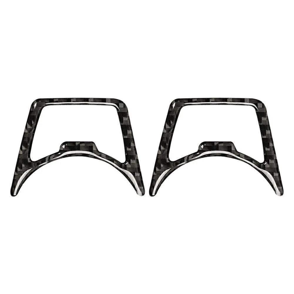 Carbon Fiber Headlight Switch Trim Sticker for Ford F150, Mustang, Explorer (2014-2023)