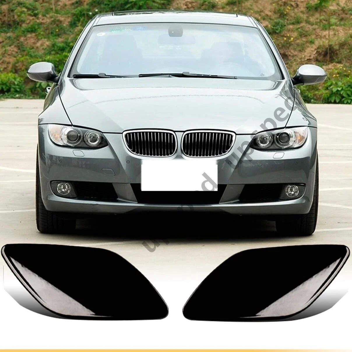 Bumper Headlight Washer Cover Cap for BMW 3 E92 E93 (2006-2009)