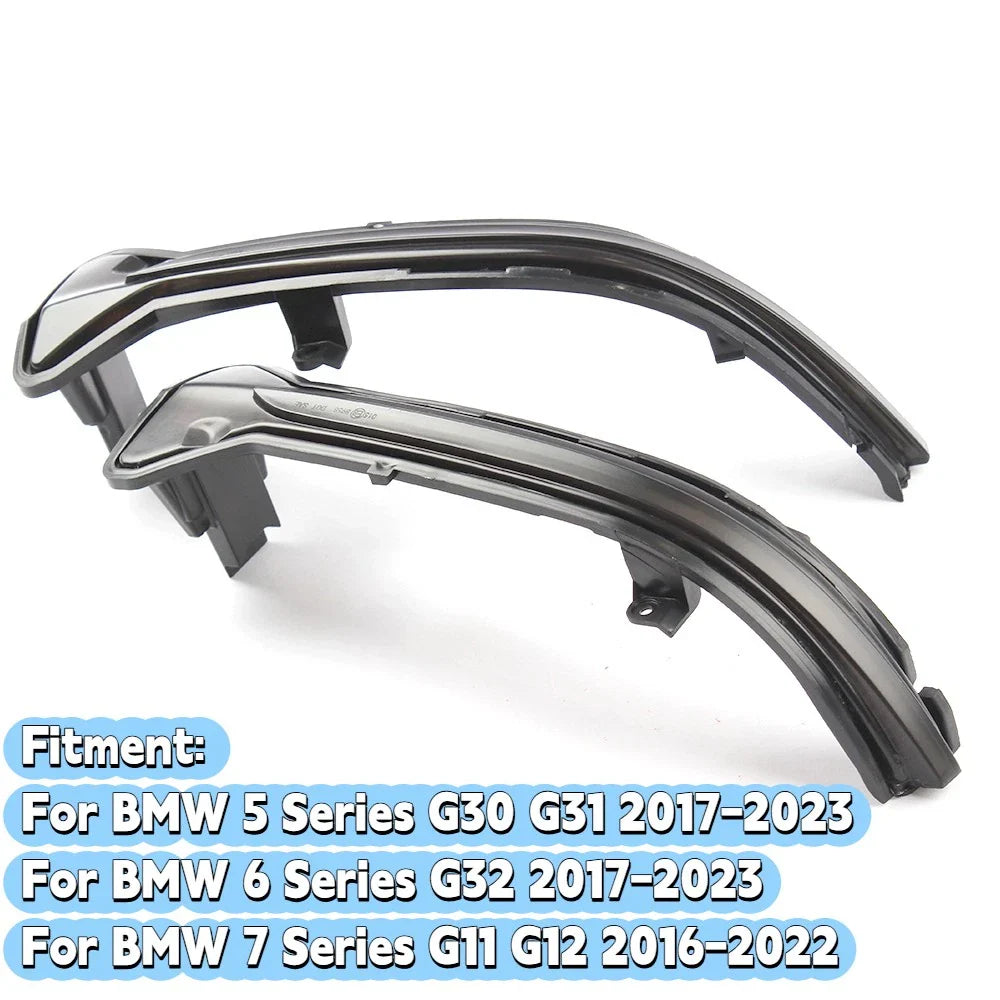 Sequential Side Mirror Lamp Turn Signal Light for BMW 5/6/7 (2017–2023)