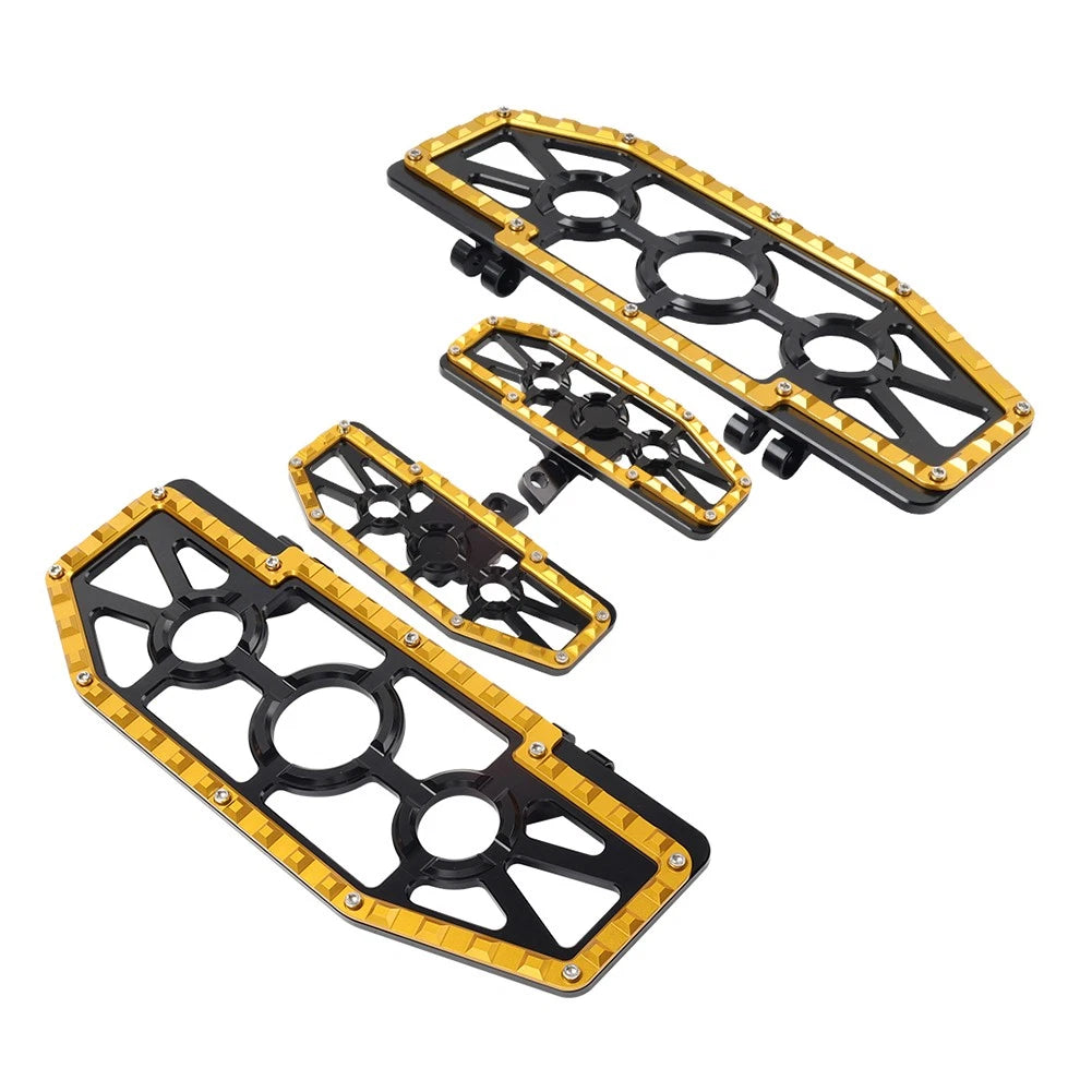 Rear Passenger Footpeg Footrest for Harley Road King Electra Glide