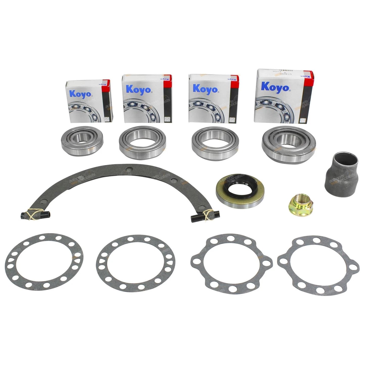 Rear Diff Bearing & Seal Kit for Toyota Landcruiser HDJ100 HZJ105 UZJ100 (1998–2007)