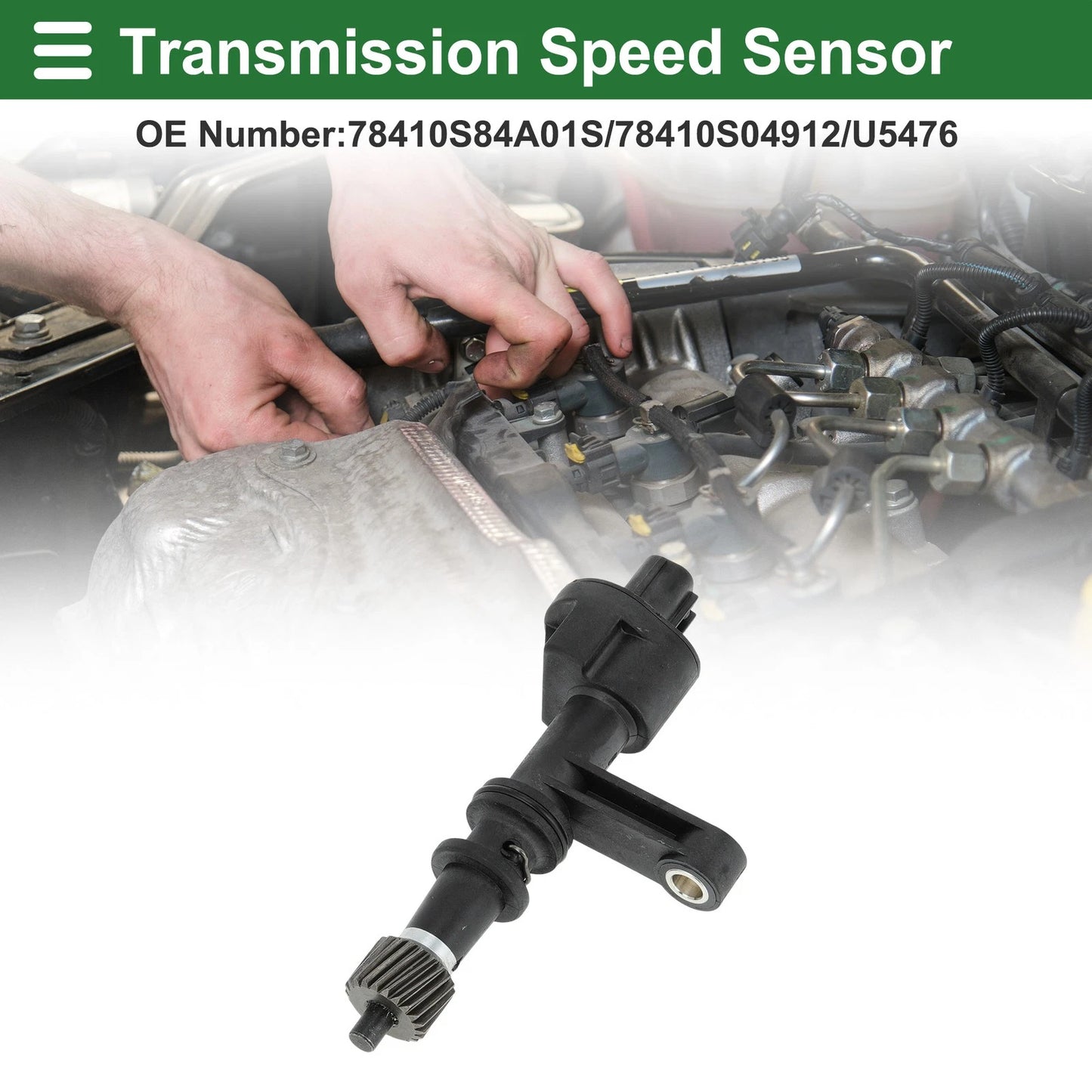 1 Pc No.78410S84A01S Transmission Speed Sensor for Honda Civic Si (1999–2000)