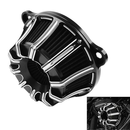 1" Handlebar Mount Clamps Risers for Harley Dyna Softail