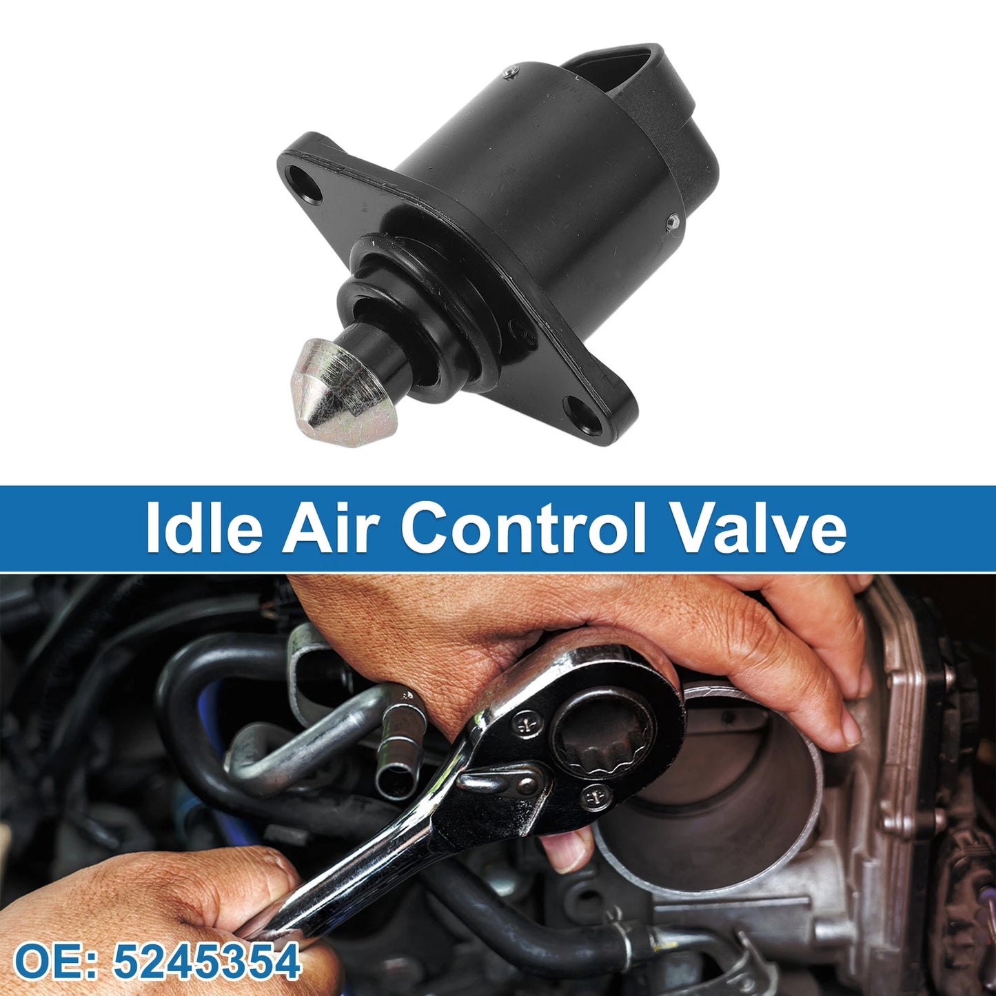 Idle Air Control Valve for Dodge Ram 1500 Pickup (2004) No. 5245354