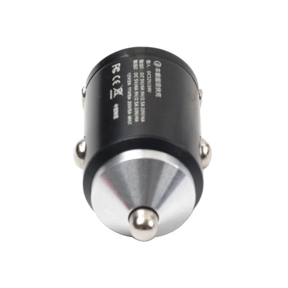 Fast Universal Mini USB Type C Car Charger Adapter for iPhone