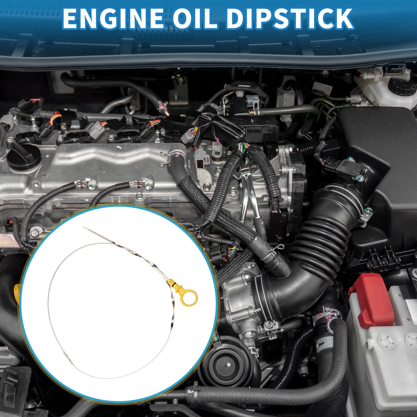 Engine Oil Dipstick No.5C2Z6750CA for Ford E-150 (2005–2015)