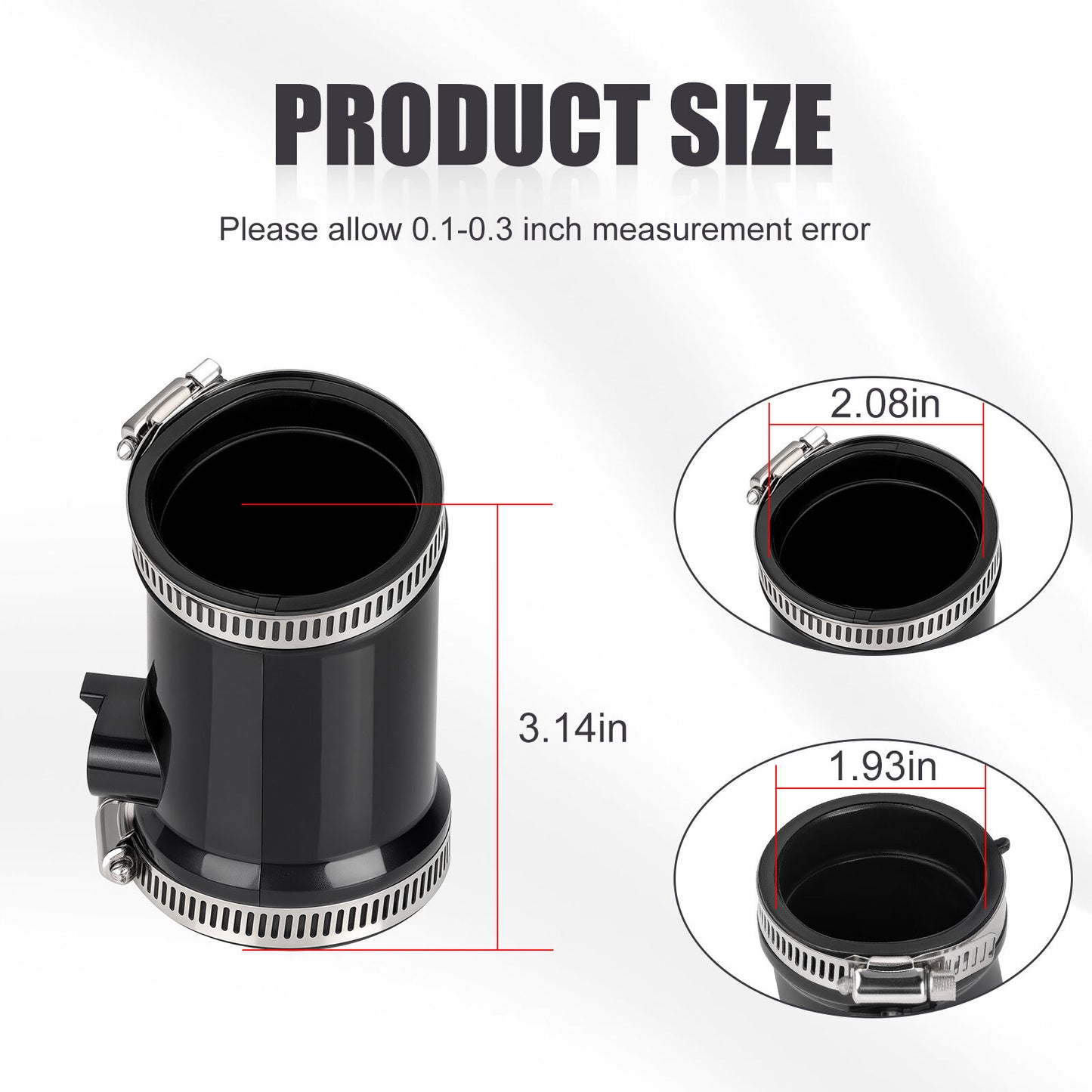Air Cleaner Boot Joint for Yamaha Grizzly 450 4x4 (2007–2014)