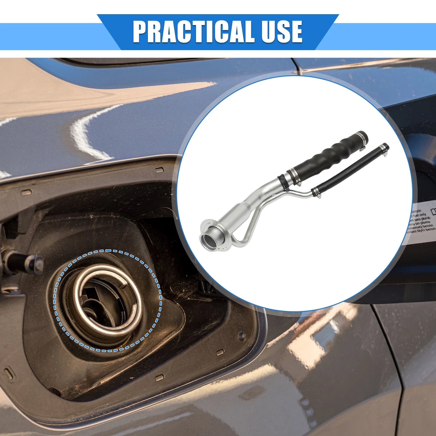 Fuel Filler Neck Pipe for Ford E-150 Econoline (1992–2014)
