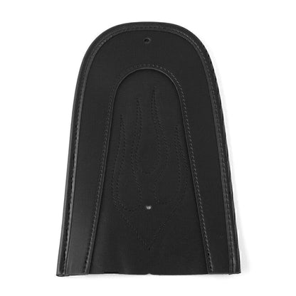 Leather Flame Solo Seat Rear Fender Bib for Harley Sportster XL883 XL1200 (04-15)