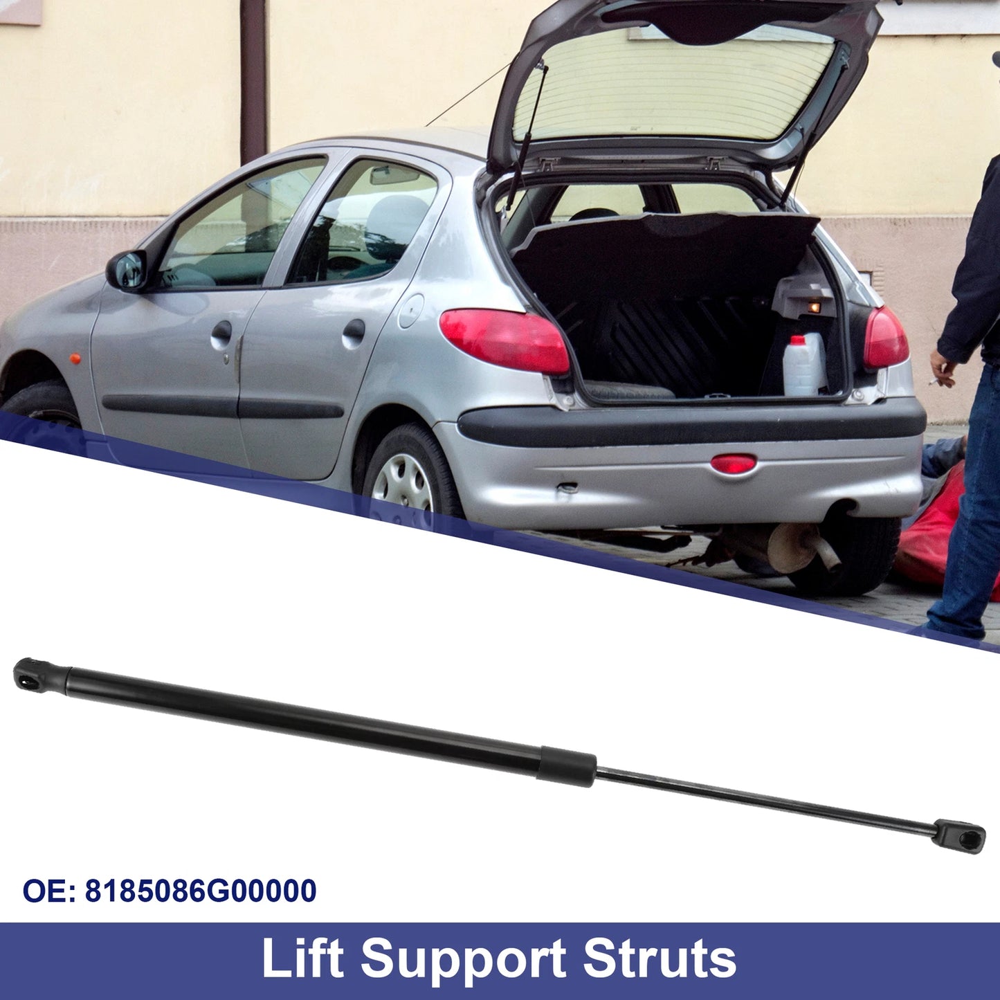 Rear Hatch Lift Support Struts No. 8185086G00000 for Suzuki Ignis II (2003–2008)