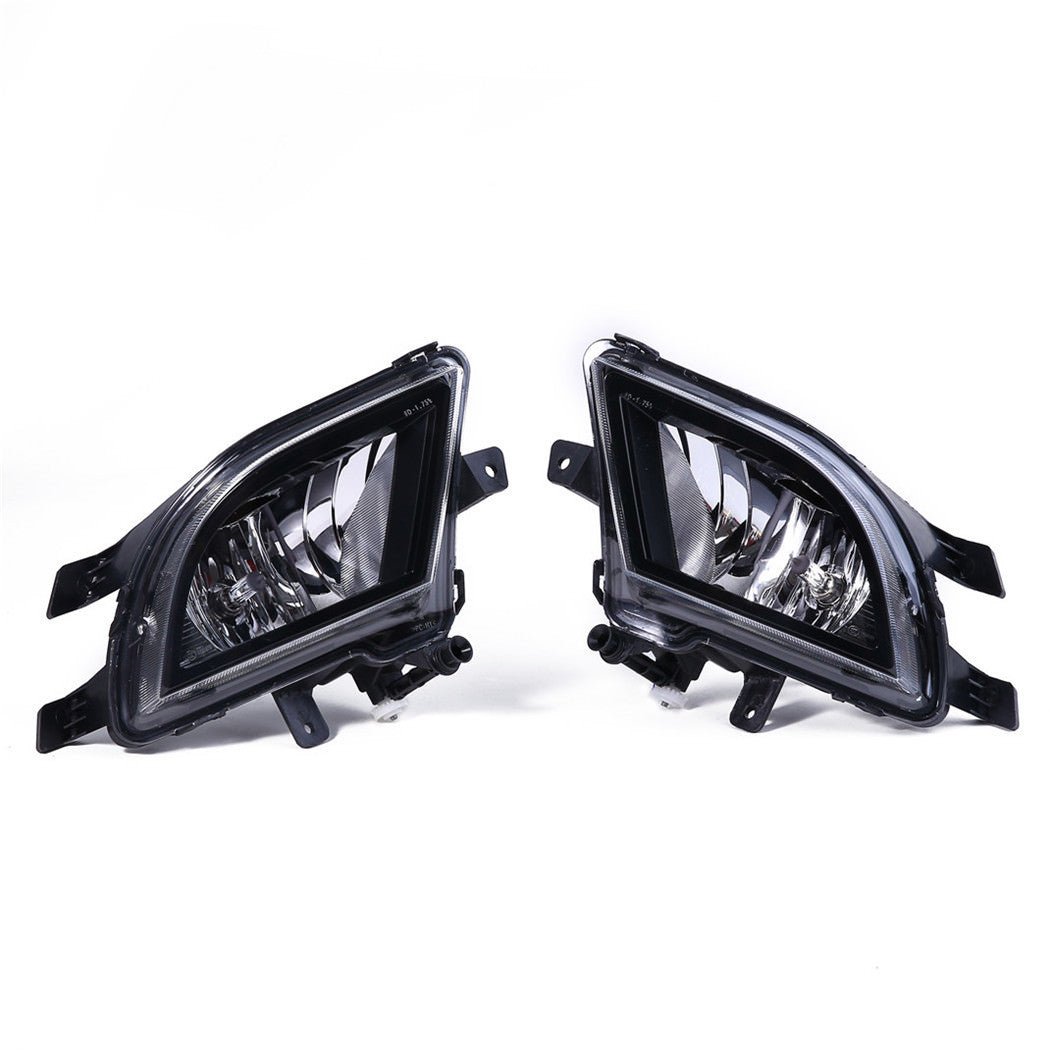 2X Front Bumper Clear Lens Fog Lights for VW Jetta (2015–2018)