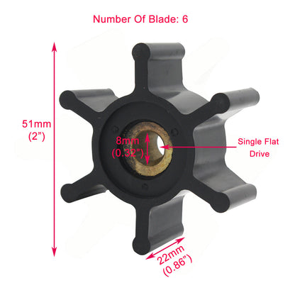 Replacement Impeller for Milwaukee M18 Transfer Pumps (2018–Present)
