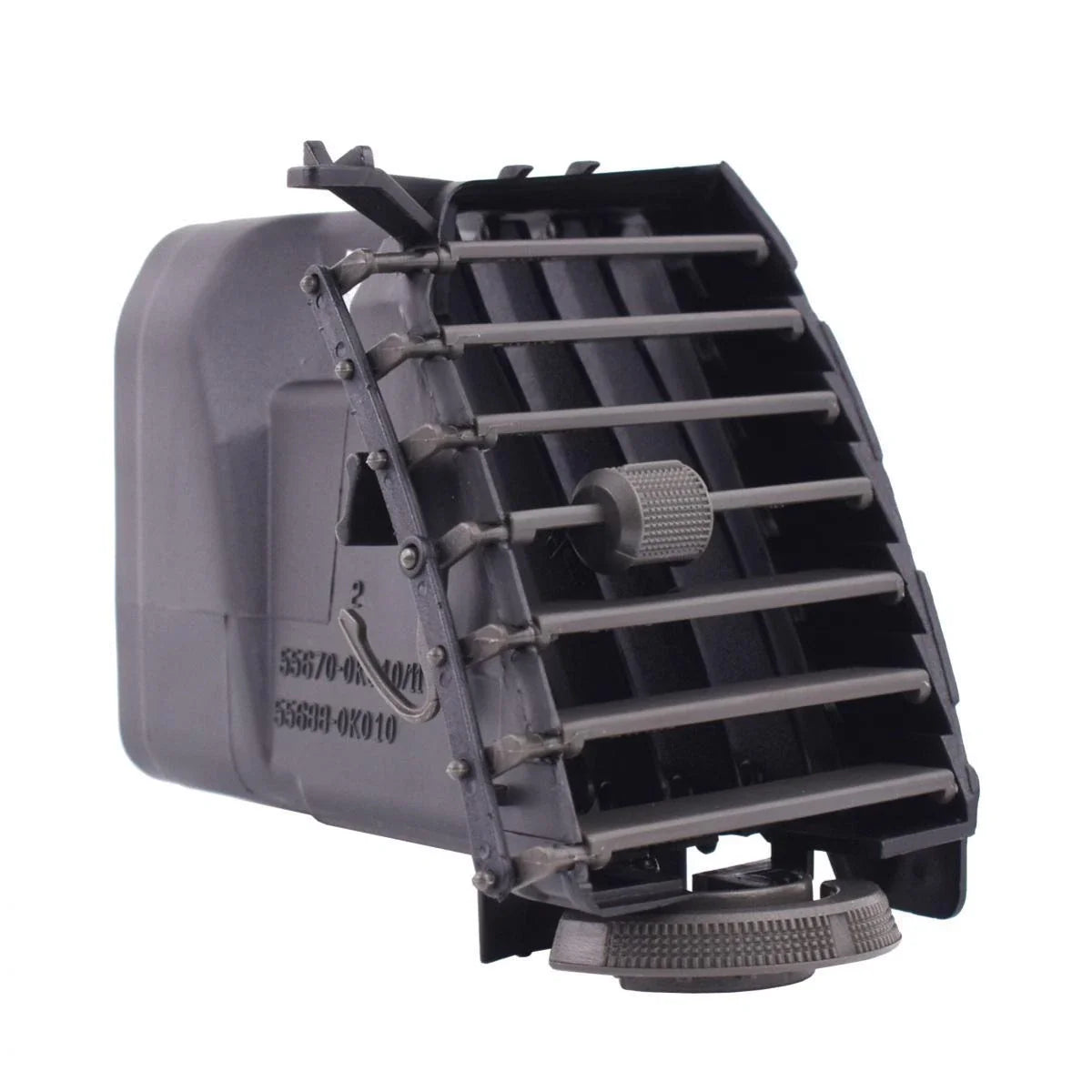 Air-condition AC Ventilator Grille Middle RH Gray Fits Toyota Hilux Kun SR 05-15