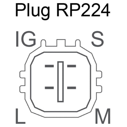 Alternator Toyota Prado GRJ120 V6 4.0L 1GR-FE Petrol (2003–2009)