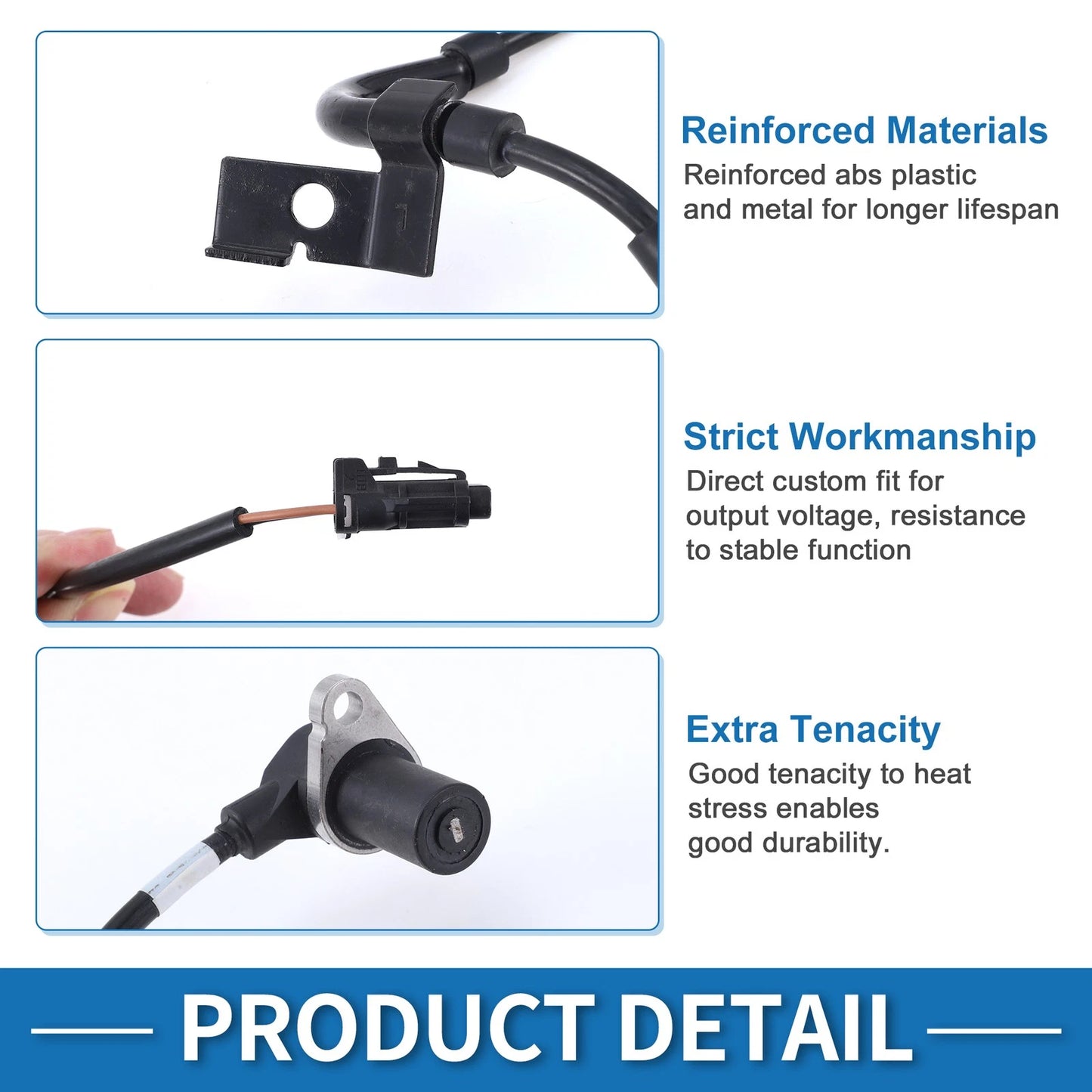 ABS Wheel Speed Sensor No. 9567034000 for Hyundai Sonata (1994–1995)