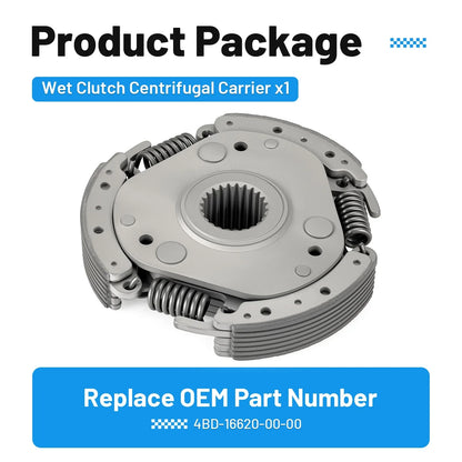 Wet Clutch Carrier for Yamaha Tri-Moto 225 YTM225 YTM225DX (1983–1984)