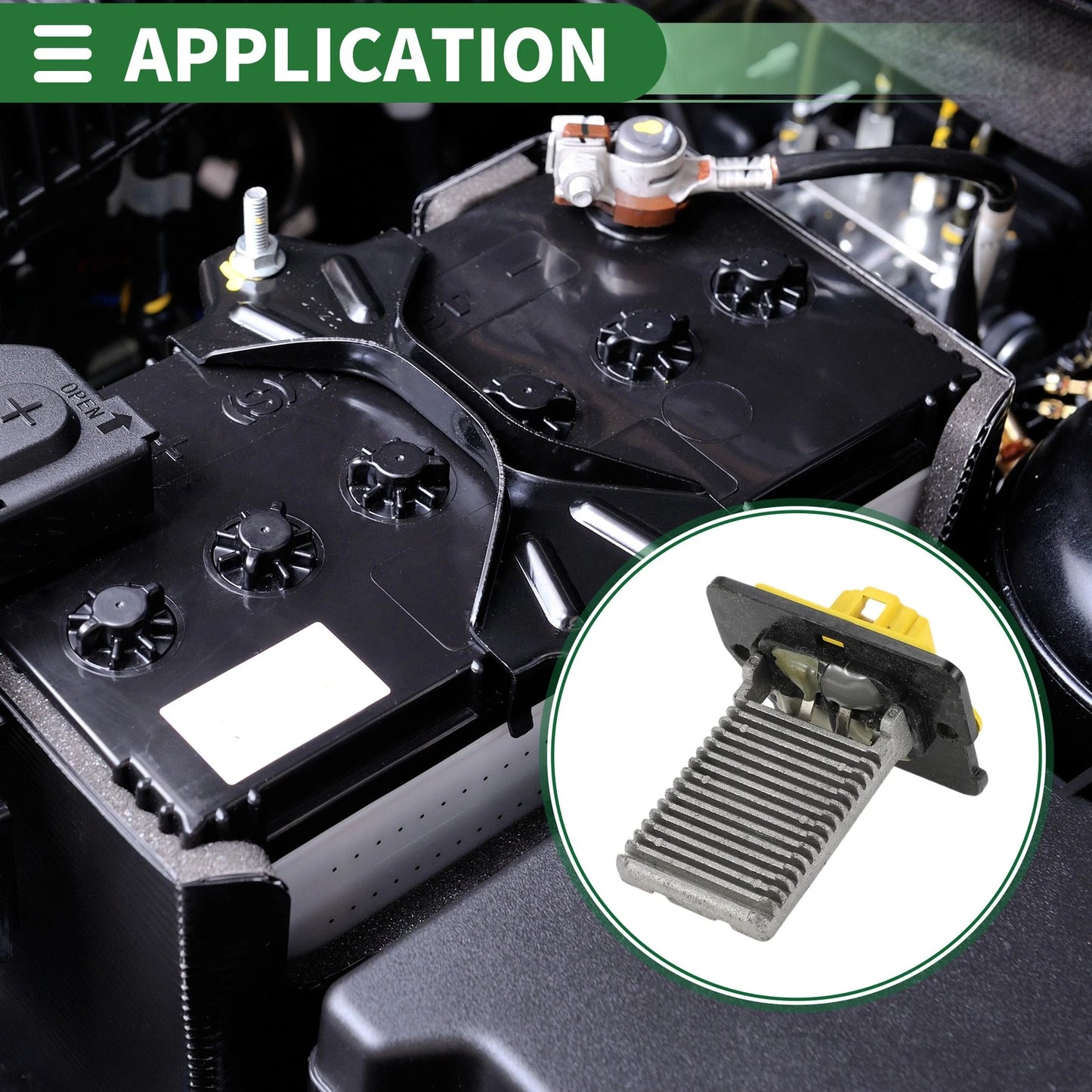 HVAC Blower Motor Resistor No. 9703538000 for Kia Optima (2011–2015)